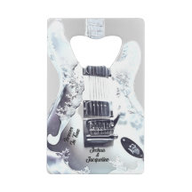 Monogrammed Guitar Bottle Opener