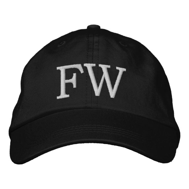 MONOGRAMMED HATS (Front)