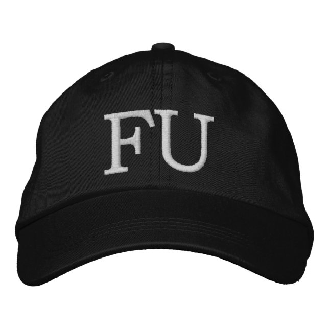 MONOGRAMMED HATS (Front)