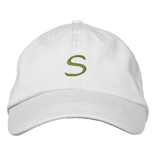 MONOGRAMMED HATS