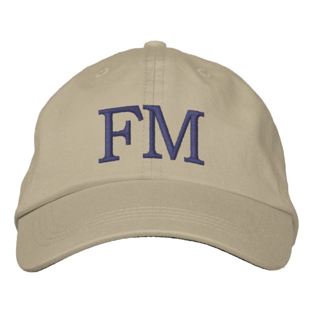 MONOGRAMMED HATS (Front)