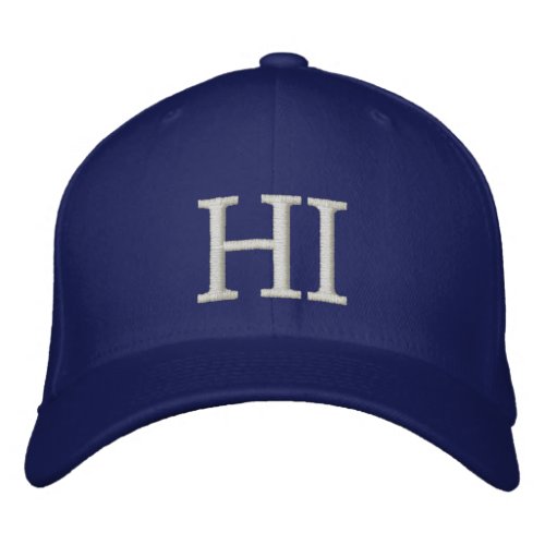 MONOGRAMMED HATS