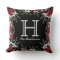 Monogrammed Holiday Theme Floral Decor