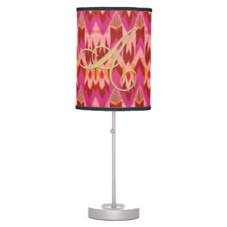 MONOGRAMMED IKAT DESIGN LAMP SHADE