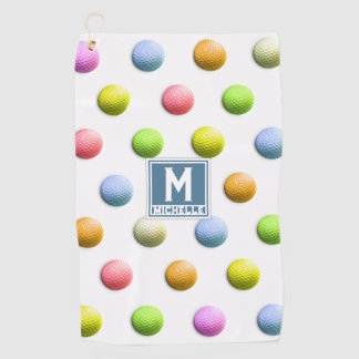 Monogrammed Ladies Golf Gifts Golf Towel