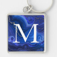 Monogrammed Lapis Lazuli