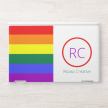 Monogrammed LGBT Gay Pride Personalized