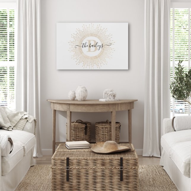 Monogrammed Mandala Frame Acrylic Art (Creator Uploaded)