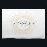 Monogrammed Mandala Frame Placemat<br><div class="desc">This lovely monogrammed mandala frame placemat would make a great addition to any home! Perfect for a bridal shower,  wedding,  anniversary,  or birthday gift!</div>