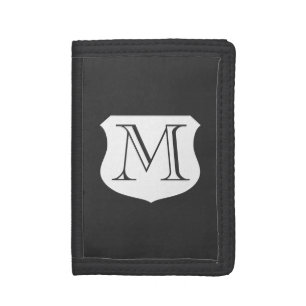 Monogrammed money wallets for men