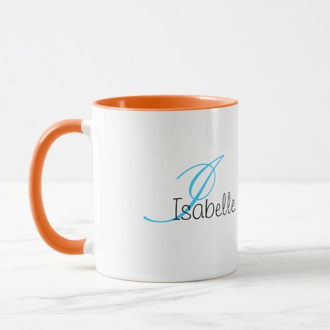 Monogrammed Mug (Left)