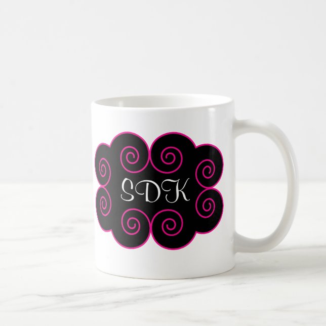 Monogrammed Mug (Right)