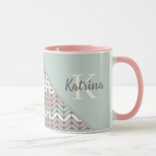 Monogrammed Mug (Right)