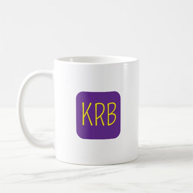 Monogrammed Mug - Custom (Left)