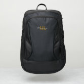 Space Stars Galaxy Custom Initials Monogram School Port Authority® Backpack