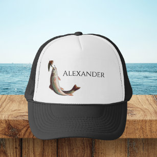 Monogrammed Name Fishermen Flyfishing Hat