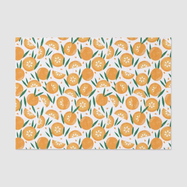 monogrammed,name, tissue paper (Front)