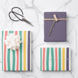monogrammed,name, wrapping paper sheets