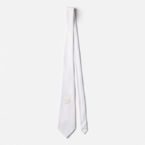 Monogrammed Neck Tie for Diner en Blanc