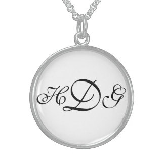 Monogrammed Necklace