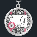 Monogrammed necklace bridesmaid gifts wedding<br><div class="desc">Monogrammed necklace bridesmaid gifts wedding</div>