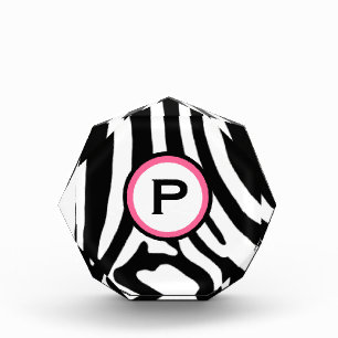 Monogrammed Paper Weight Acrylic Award