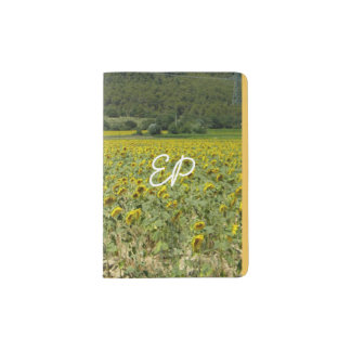 Monogrammed Passport Holder