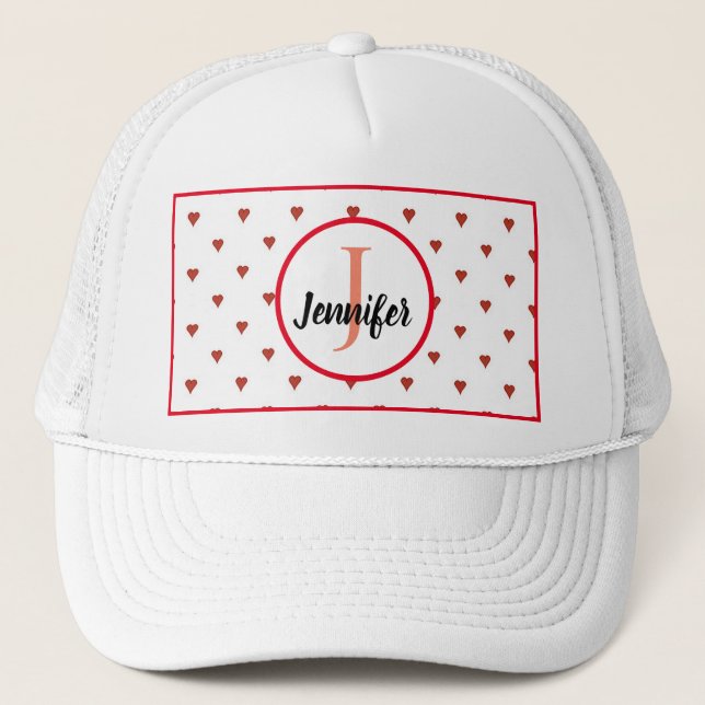 Monogrammed Personalized Mothers Day Hat  (Front)