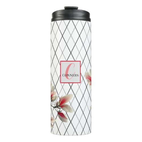 Monogrammed Personalized Thermal Tumbler