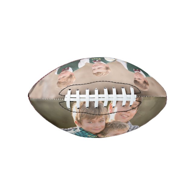 Monogrammed Photo Team Coach School Club Player Football (Front)