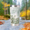 Monogrammed Pine Forest and Mountains