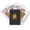 Monogrammed Playing Cards For Bridge Players
