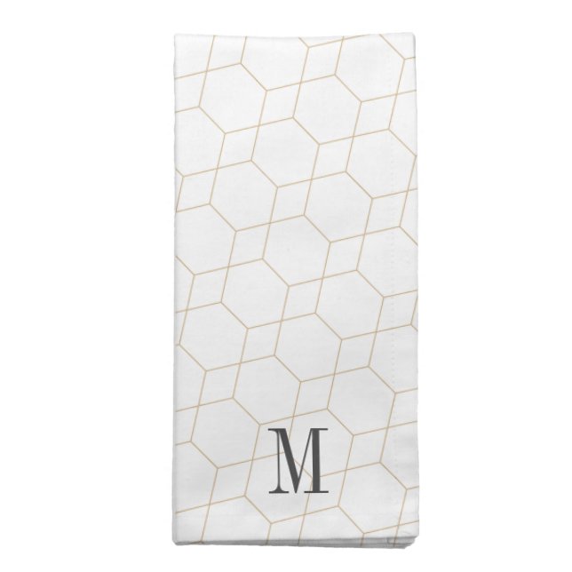 Monogrammed Polymod Napkin (Folded)