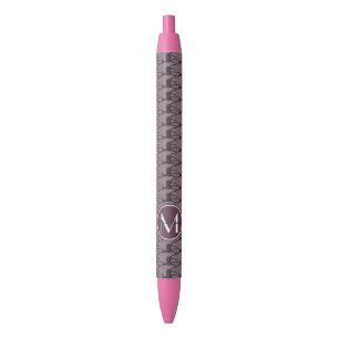 Monogrammed Purple Violet Deer Personalized N3 Pen