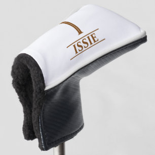 Monogrammed Putter Golf Head Cover