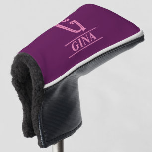 Monogrammed Putter Head Cover