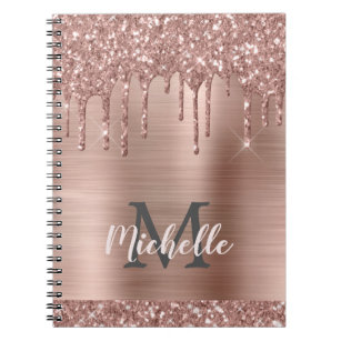 Journal Books  Personalized Rose Gold Journal Set 753867