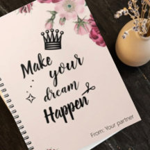 Monogrammed Sketchbook