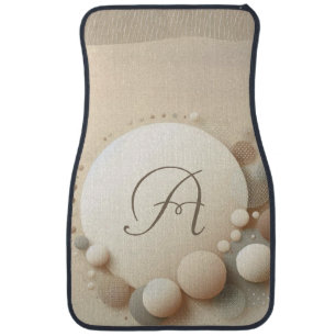 Monogrammed Sphere Harmony Car Floor Mat