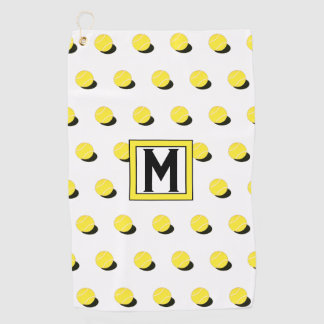 Monogrammed Tennis Gifts Golf Towel