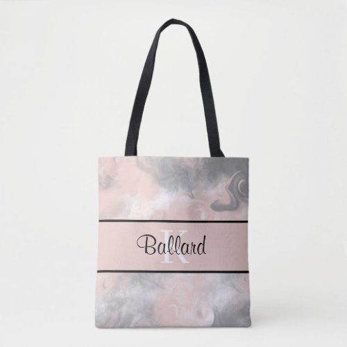 Monogrammed Tote Bag