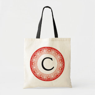 Monogrammed tote bags