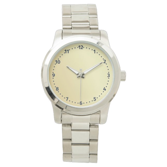  Monogrammed Unisex Oversize  Watch (Front)