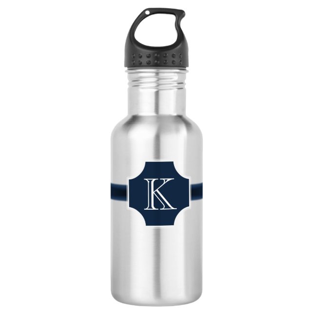 Monogrammed Water Bottle (Front)