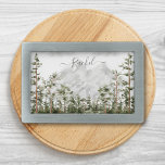 Monogrammed Watercolor Mountain and Forest Belt Buckle<br><div class="desc">Show off your love for nature with this elegant belt buckle! Featuring a rustic watercolor mountain and green pine tree design, perfect for woodland adventures.</div>