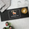 Monogrammed Whiskey Bar Mat
