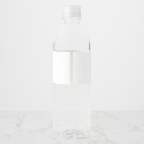 Monogrammed white water bottles for Diner en Blanc Water Bottle Label