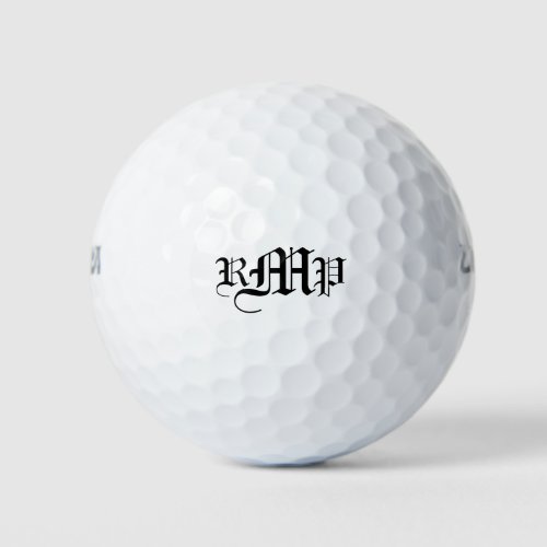 Monogrammed Wilson Ultra 500 Distance Golf Balls