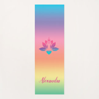 Monogrammed Yoga Mat