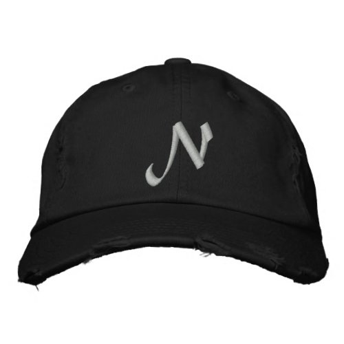 MONOGRAMS EMBROIDERED BASEBALL CAP